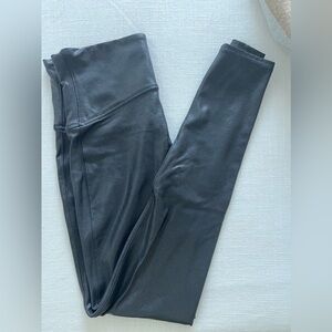 Spanx faux leather leggings - size L (never worn)